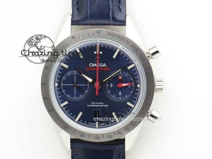 1221 De Ville Power Reserve SS MKF 1:1 Best Edition Black Dial on Black Leather Strap A Packable 7744